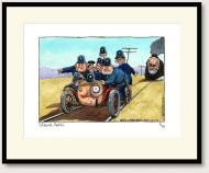 Steve Bell Keystone Labour print