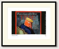 Steve Bell Trump Time print