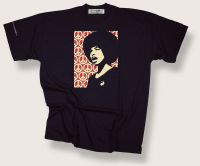 thumbnail interactive-video image 1 of Gildan Black History Month T-Shirt - Malcolm X, MLK, Angela Davis, Garvey - Crew Neck Short Sleeve 1 of 3