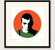 Ian Dury portrait print