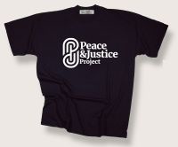 Peace & Justice symbol T-shirt black