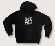 QR  Code Don't Think Consume hoodie