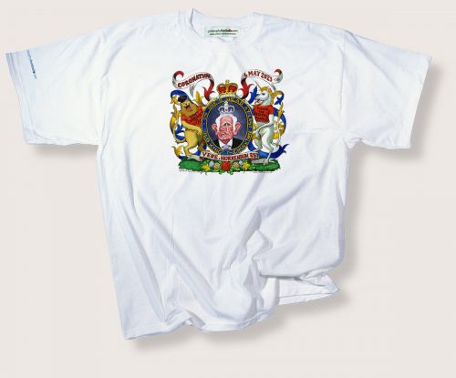 Steve Bell Coronation T-shirt