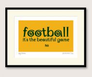 Pelé memorial print framed 