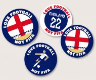 £1 England World Cup 2022  badge pack