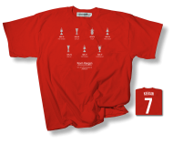 Kevin Keegan Liverpool memorial T-shirt