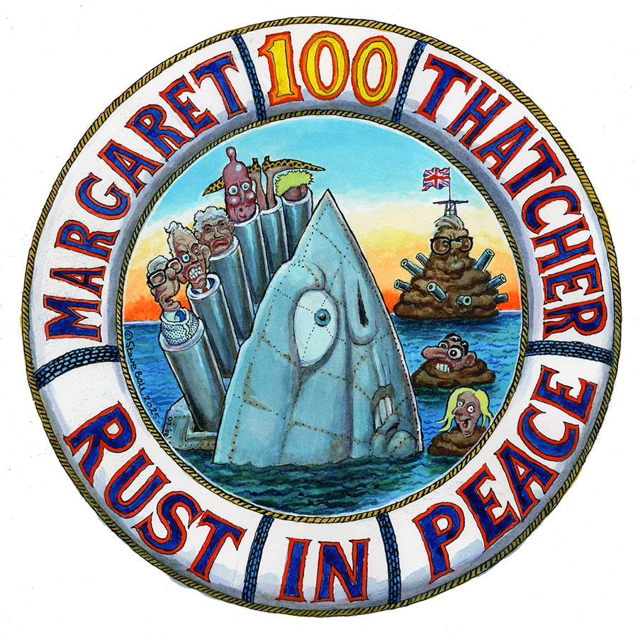 Thatcher 100 mug