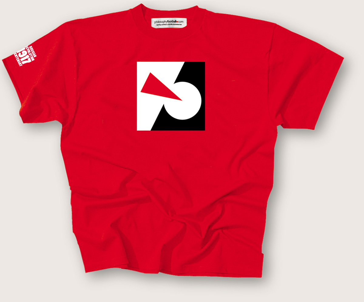 red wedge t shirt